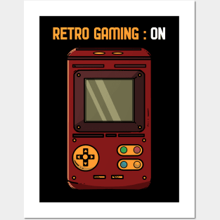 Retro Gaming On - For Gamers Posters and Art